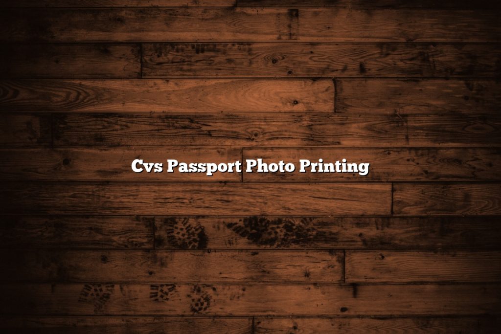 Cvs Passport Photo Printing November 2022 Tomaswhitehouse Com   Cvs Passport Photo Printing 1024x683 